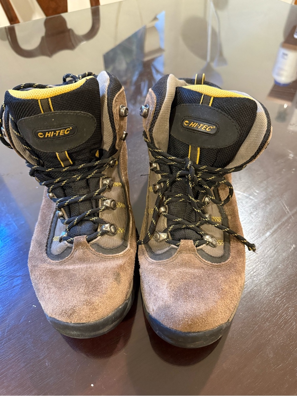 Hi-Tec Cape Trail Waterproof Hiking Boots Men’s 12 Brown